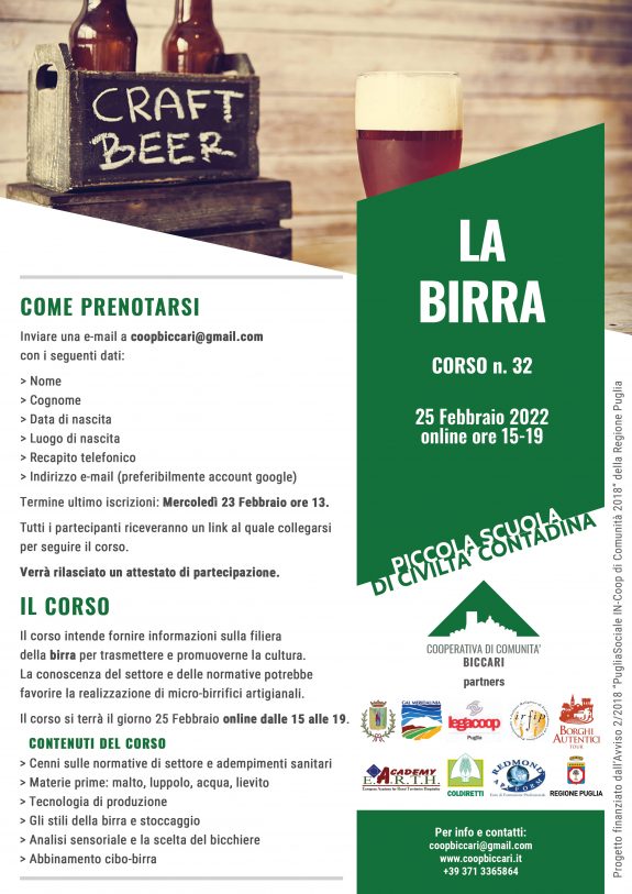 Corso n.32-La birra